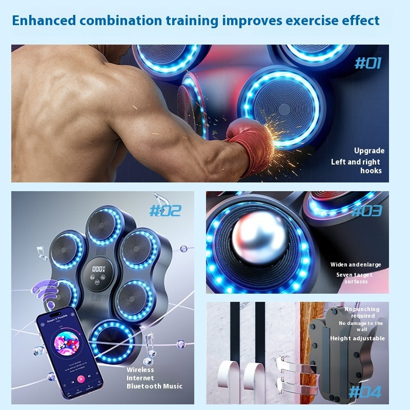 Smart Bluetooth Music Boxing Machine Hook